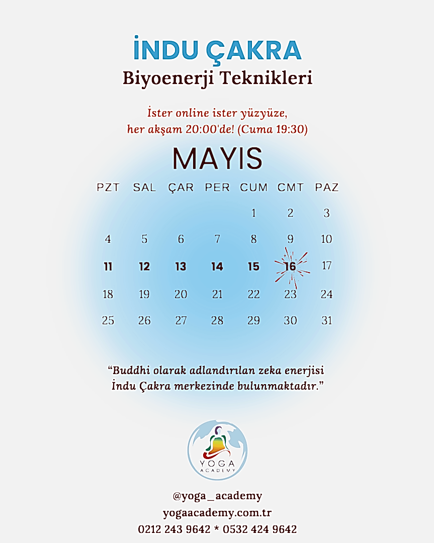 ÇAKRA ÇALIŞMALARI