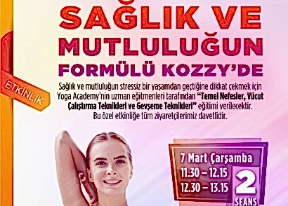 KOZZY AVM'DE İKİ ÇALIŞMA BİRDEN