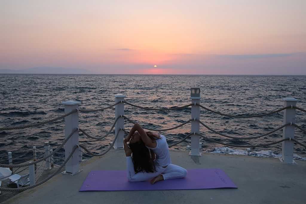 Stres için yoga 